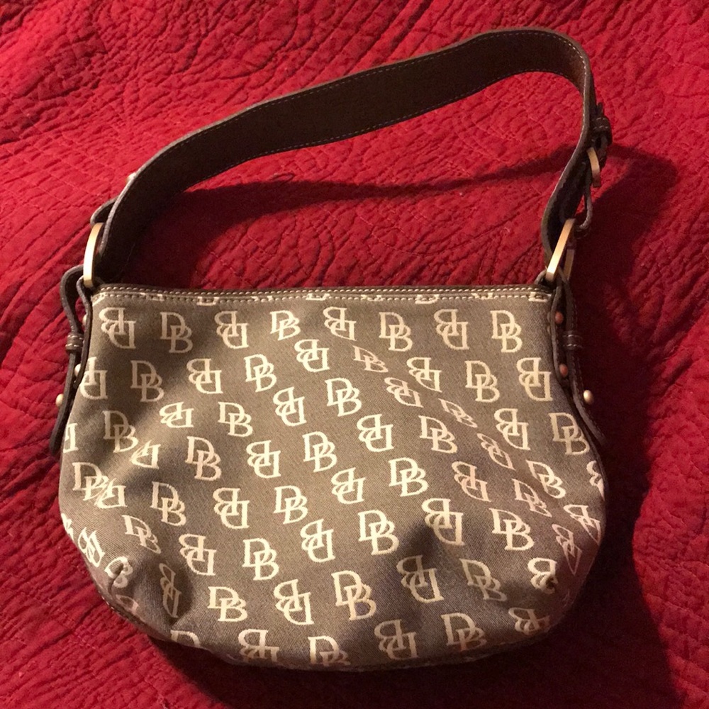 ••SOLD•• Dooney & Bourke Canvas Hobo Bag